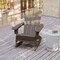 Flash Furniture Brown Adirondack Rocking Chair with Cupholder LE-HMP-1044-31-BR-GG - alternate 5